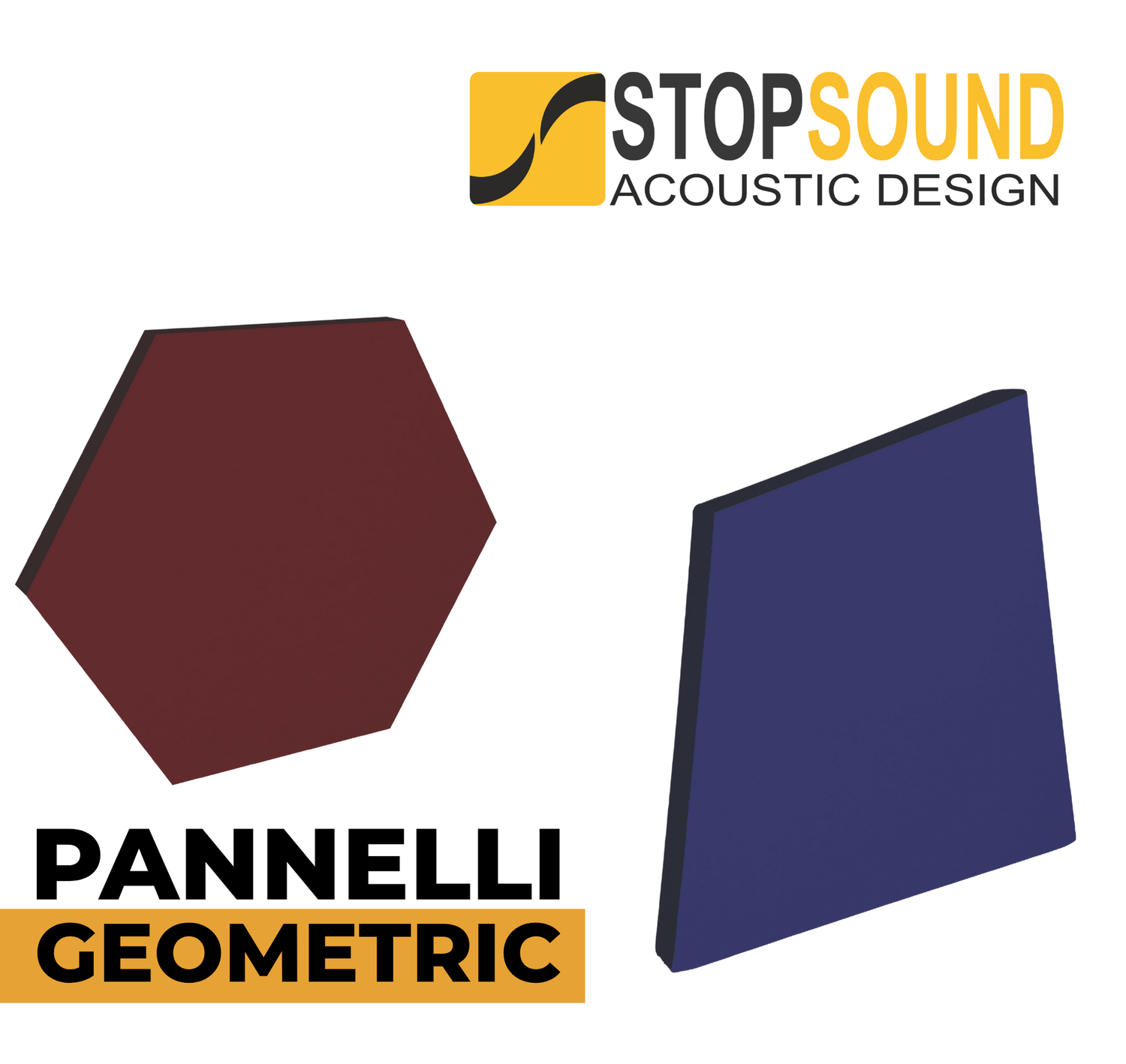Pannelli Fonoassorbenti Geometric