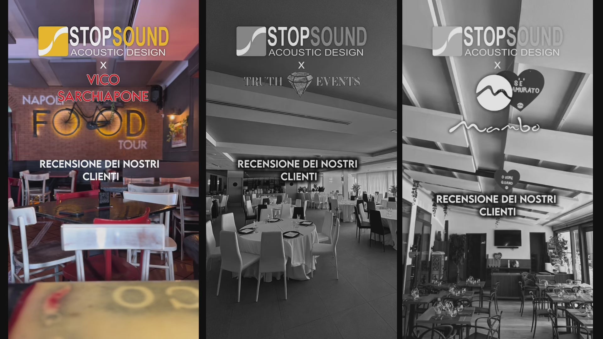 Carica il video: RECENSIONI DEI NOSTRI CLIENTI